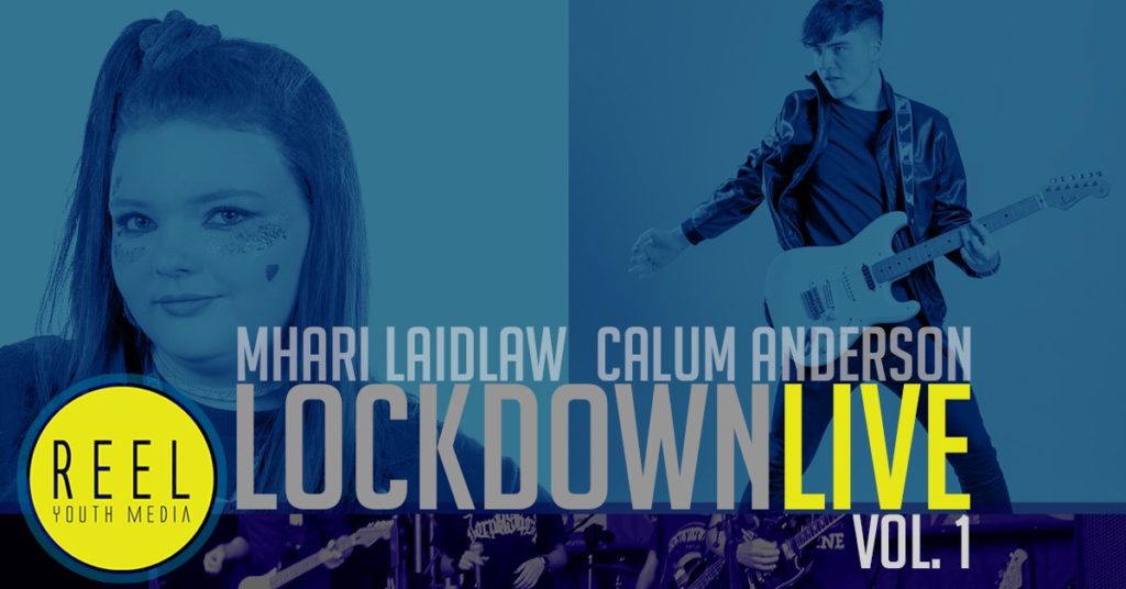 Lockdown Live poster featuring Mhari Laidlaw and Calum Anderson