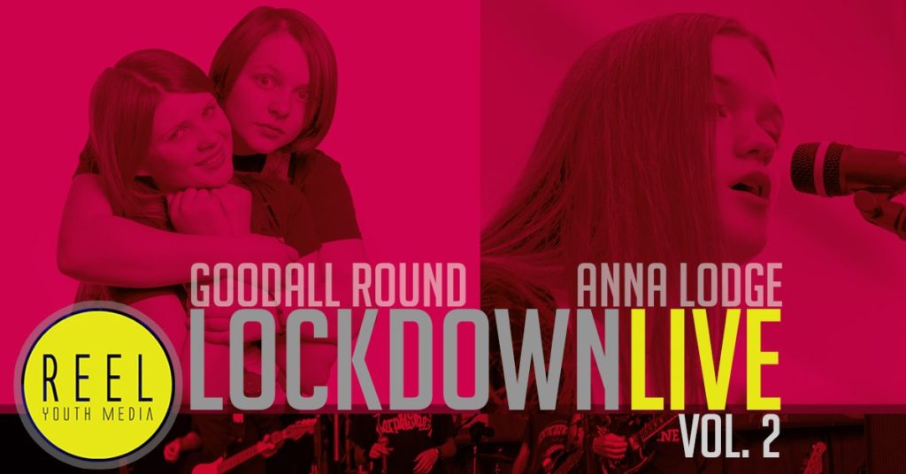 Lockdown Live volume 2 poster featuring Goodall Round and Anna Lodge