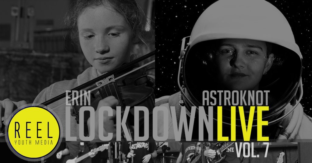 Lockdown Live volume 7 poster featuring Erin and Astroknot